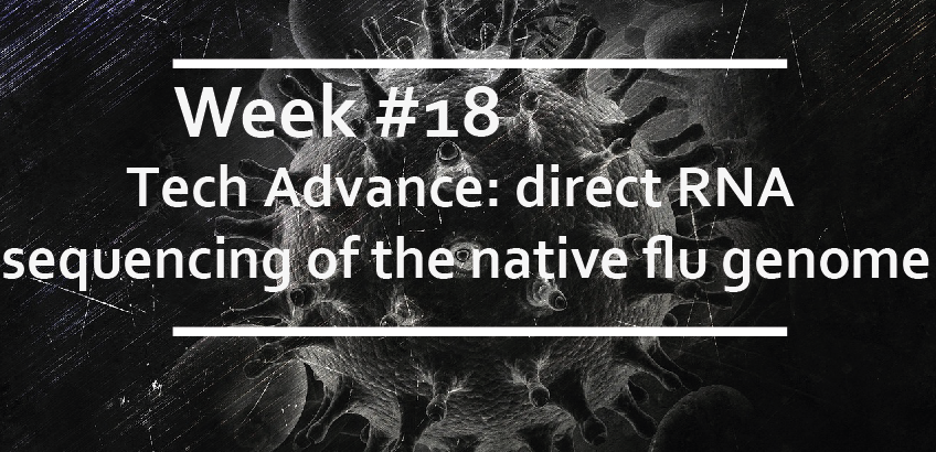 Tech Advance: direct RNA sequencing of the native flu genome