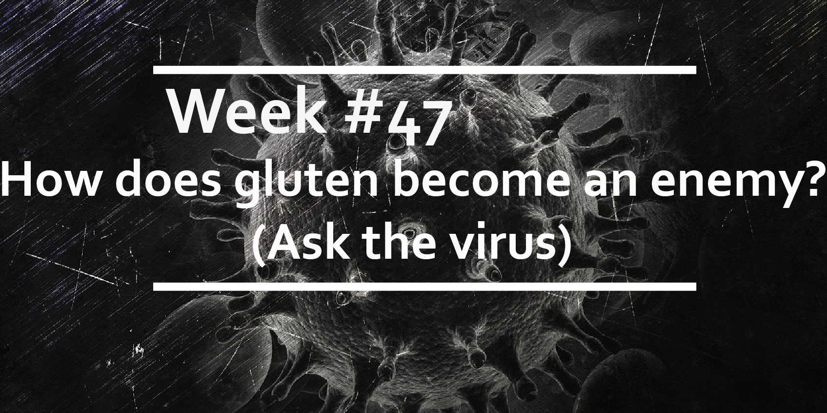 How does gluten become an enemy? (Ask the virus)